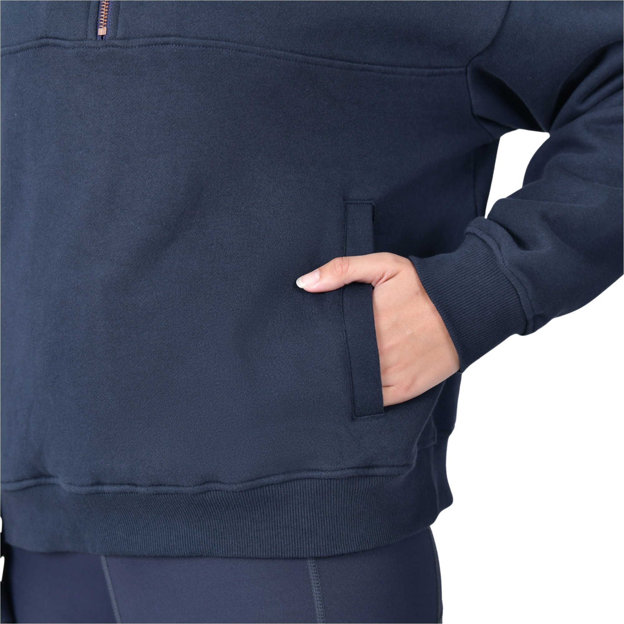 2025 Dublin Womens 1/4 Zip Fleece Pullover 1028853 - Navy